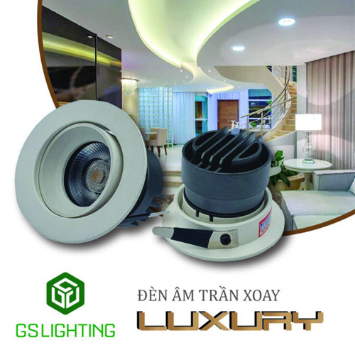 Đèn LED âm trần GS Lighting D95/12W GSATXLX12